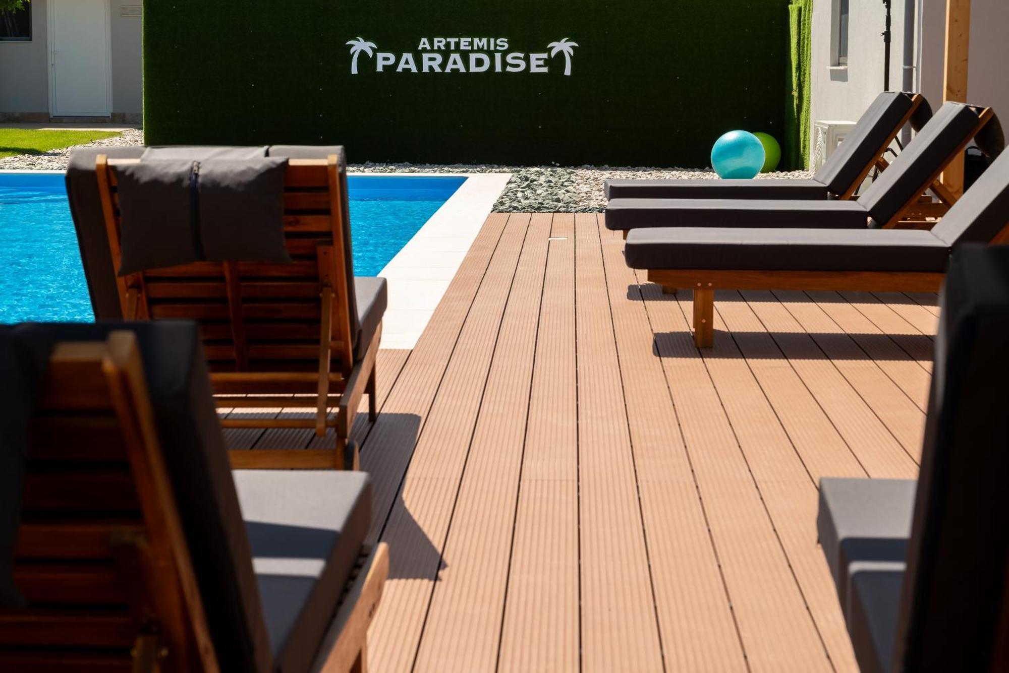 Paradise Apartments Artemida Extérieur photo